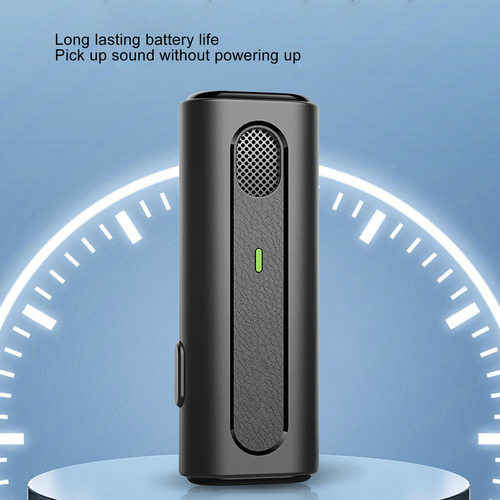 Micrófono Inalámbrico Lavalier Solapa Para iPhone Y Android