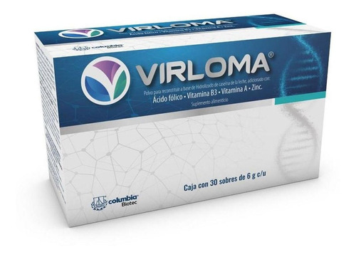 Virloma Caja Con 30 Sobres De 6 G. Cada Uno Sabor Natural