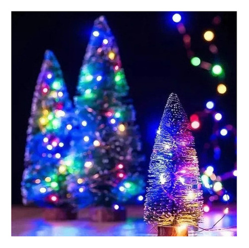 Guirnalda De Luces Solares, Decoración Navideña 4x22m