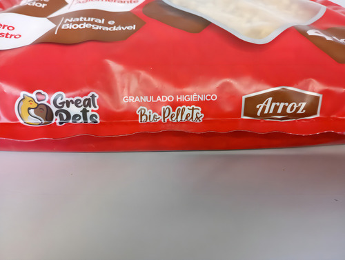 Kit C/ 4un Granulado Bio Pellets Casca De Arroz 4kg