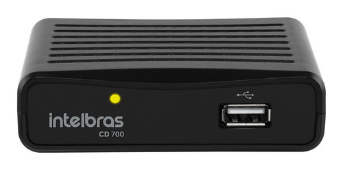 Receptor Conversor Digital Tv Hd Gravador Cd 700 Intelbras