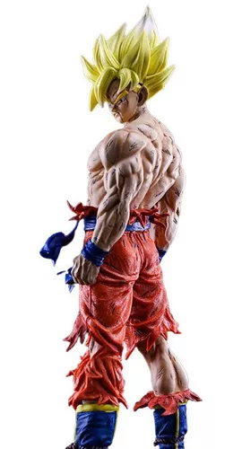 Dragon Ball Goku Super Saiyajin 1/4 43cm Estatueta Grande