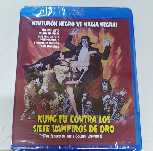 Blu Ray Legend Of The 7 Golden Vampires Baker Dracula Kung 