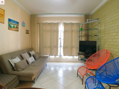 Imagem 1 de 7 de Apartamento Residencial À Venda - Praia Do Tombo - 1 Dormitório - Amplo E Arejado - Próximo Dos Principais Comércios - Guarujá/sp - Oportunidade. - Ap05991 - 69797019