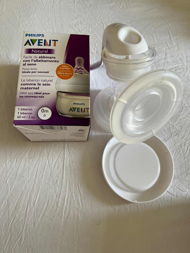 Biberon Avent 2oz Con Extractor De Leche Manual Avent