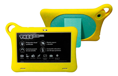 Tablet Alcatel Tkee Mini Tab 7 Kids 7´ 1gb/32gb - Tecnobox Color Naranja
