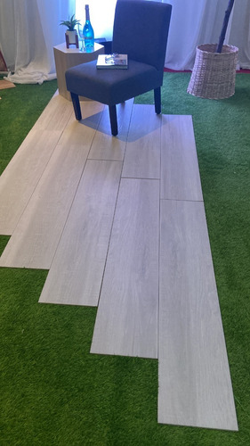 Ceramica Tipo Madera Forest Grey 25x120 1era Calidad