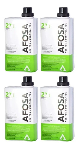 4 Pz De 80 Ml Aceite Afosa Motor 2 Tiempos 2t Sintetico