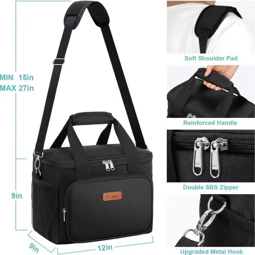 Bolsa De Almuerzo Para Mujer/hombre, Lonchera Reutilizable P
