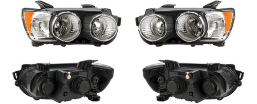 Par Juego Faros Chev Sonic 2012-2016 Ltz C/aros Cromados Sxc