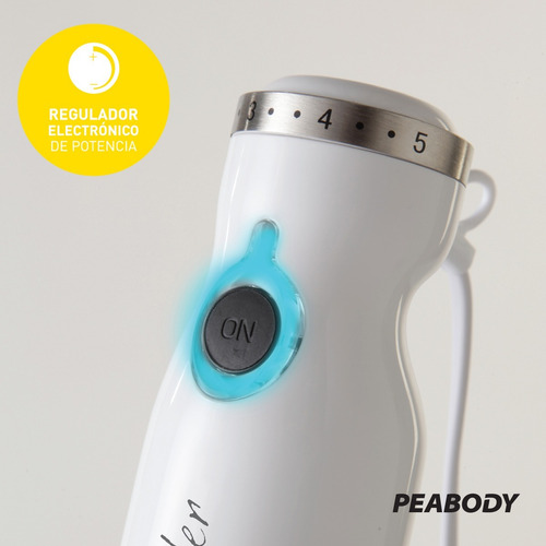 Imagen 3 de 10 de Licuadora De Mano Procesadora Mixer 800w Peabody Pe-lm327