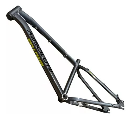 Quadro Absolute Brutus Pro Aro 26 Gancheira Horizontal Cinza Cor Cinza/preto Tamanho Del Quadro 13