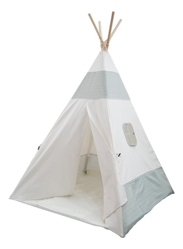 Carpa Casita Estilo Tipi Con Tapete Y Almohada Premium