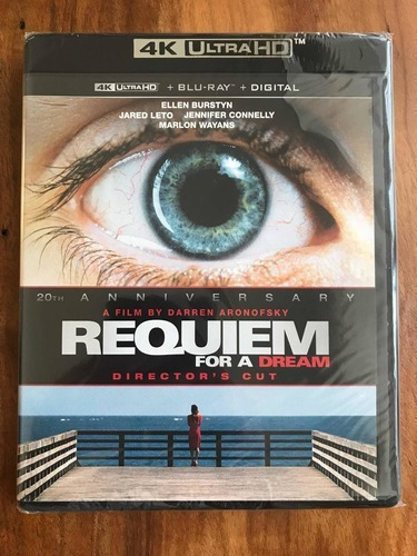 Réquiem en Blu-ray 4k por un sueño, Darren Aronofsky, sellado
