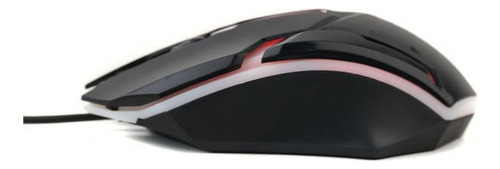 Kit Teclado Gamer Con Mouse Rgb Blanco/negro D280 Teclado Negro