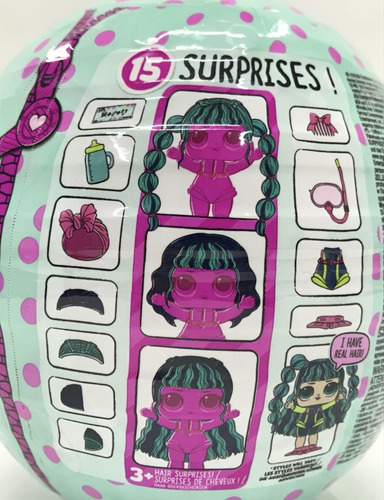 Lol Surprise Cabello Real #hairvibes 15 Sorpresas Hair Vibes