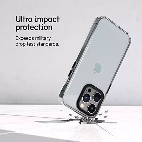 Funda Rhinoshield Para iPhone 15 Pro Max - Clear/black