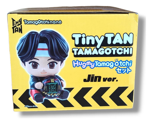 Tamagotchi Jin Bts Con Figura Bandai Tiny Tan Kpop 