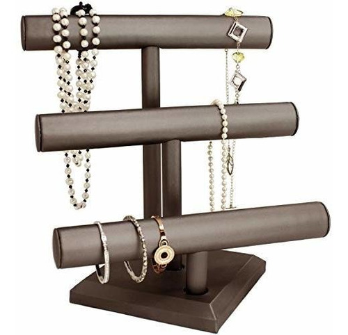 Mooca Level T-bar Bracelet Necklace Jewelry Display Stand Pa