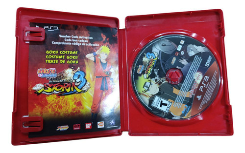 Naruto Shippuden: Ultimate Ninja Storm 3 Ps3 FĂsico (Usado)