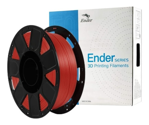 Filamentos Pla Ender 250g 1.75mm Rojo | Filamentos