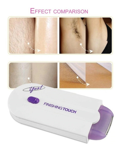 Depilador De Vello Facial Cuerpo De Electrico Sensa Light