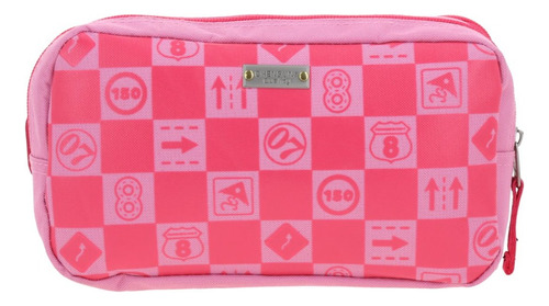 Kit Mochila+lonchera+lapicera Mario Bros Peach Gogo 2025 Rosa Liso