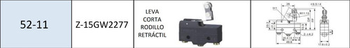 Micro Switches Serie Z-15gw22 220vac Delta Y Al Mayor Oferta