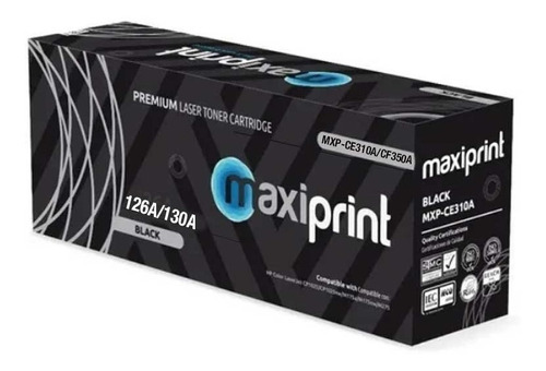 Toner Maxiprint 126a/ce310a/cf350a Compatible Con Canon Y Hp