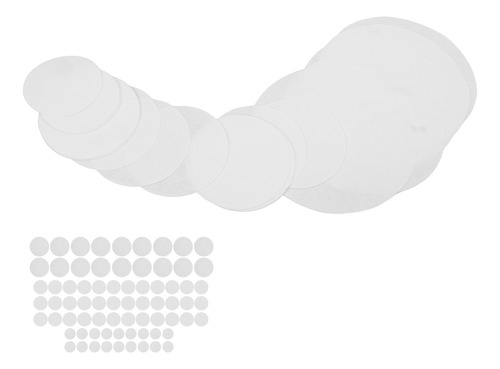 Separadores De Placas De Fieltro, 72 Unidades, Blancos, Grue