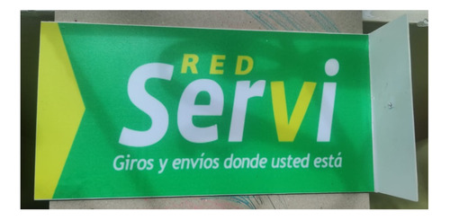 Aviso Publicitario Rompetrafico / Cartel Redservi