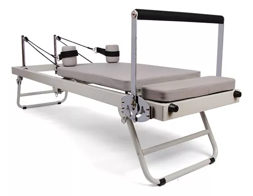 Cama De Pilates Reformer Portatil Yoga Fitness Plegable