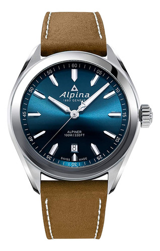 Alpina - Reloj Deportivo De Cuarzo Suizo Para Hombre