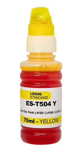 Tintas T504 Para Epson Ecotank De 70ml L4150/l4160/l6191