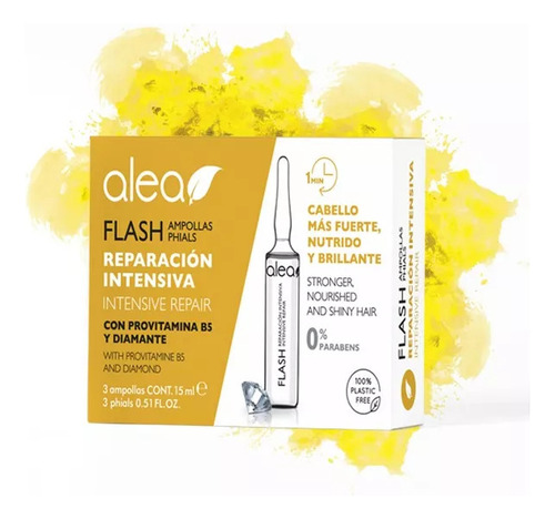 Tratamiento Repara Tu Cabello En 1 Minuto Kit 3 Ampolletas