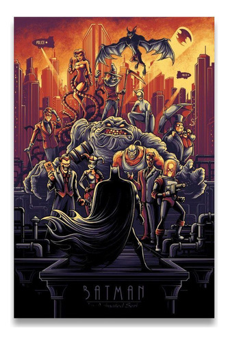 Poster Decorativo 42cm X 30cm A3 Brilhante Batman Coringa B2