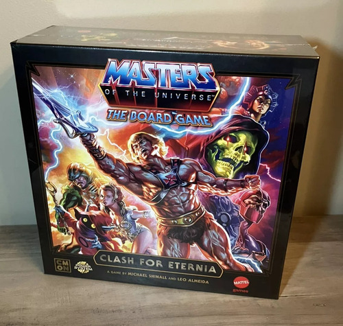 Master Of The Universe - Clash For Ethernia - Juego De Mesa