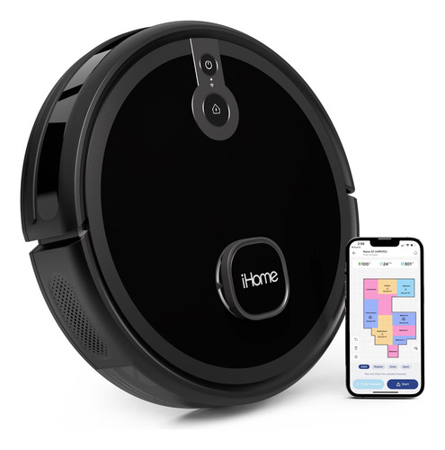 Robot Aspiradora Ihome 150min Mapa Con Sistema De Navegación