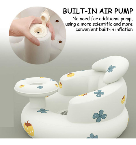 Asiento Inflable Para Niños Pequeños Silla Inflable Para Beb