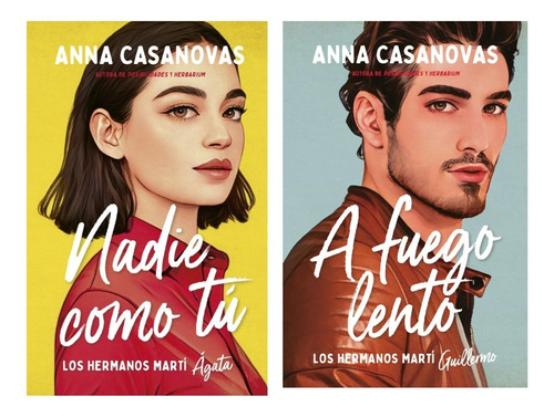 Los Hermanos Marti 1 Y 2 - Anna Casanovas - Titania 2 Libros