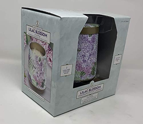 Vela De Soja Con Aroma A Flor Lila Simply Indulgent, 21 Oz (