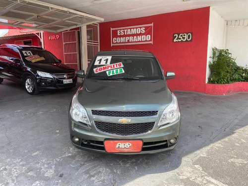 Chevrolet Agile Ltz 1.4 Verde 2011 Completo