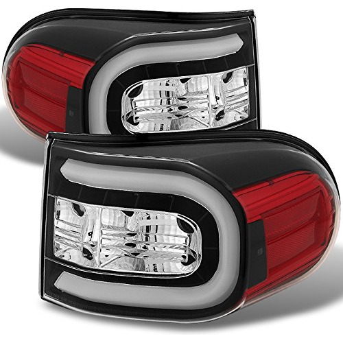 Para 07-14 Toyota Fj Cruiser Gsj15w Negro Led Tubo Luz Freno