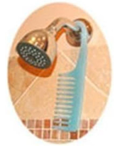 1 Peine Exfoliante Para Ducha De Cabello Diente Ancho Con Ga