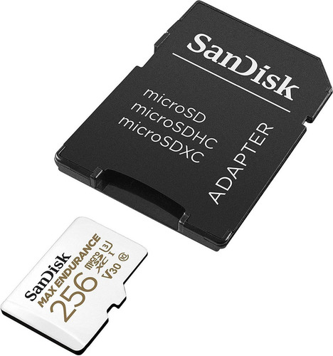 Imagen 4 de 6 de Tarjeta Sandisk Microsdxc Max Endurance 256gb Con Adaptador