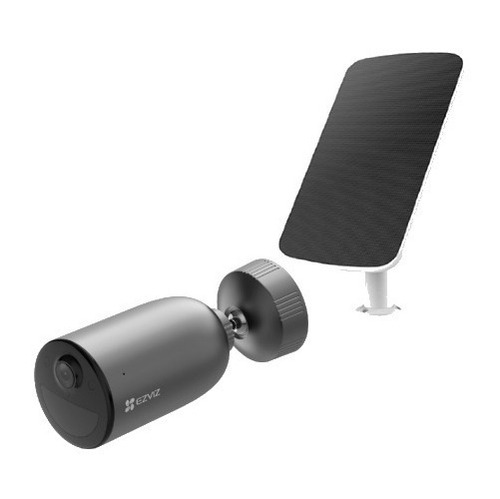 Kit Cámara 3mp Wifi Con Bateria Eb3 + Panel Solar Ezviz 