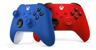 Combo Control Xbox Series S|x Inalmbrico Azul + Contrl Rojo
