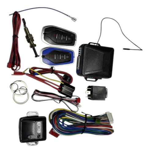 Alarma Codigo Variable Colormax Control Azul Y Gris 12v