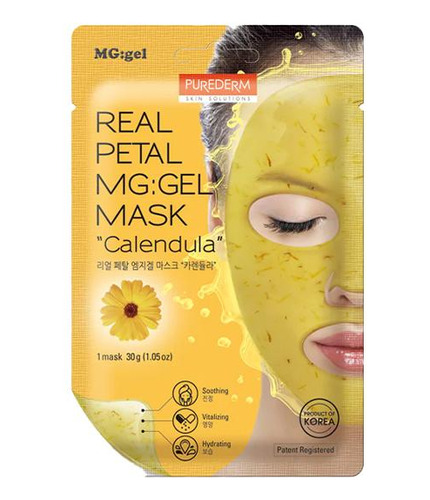 Purederm Real Petal Mg: Gel Mask Calendu