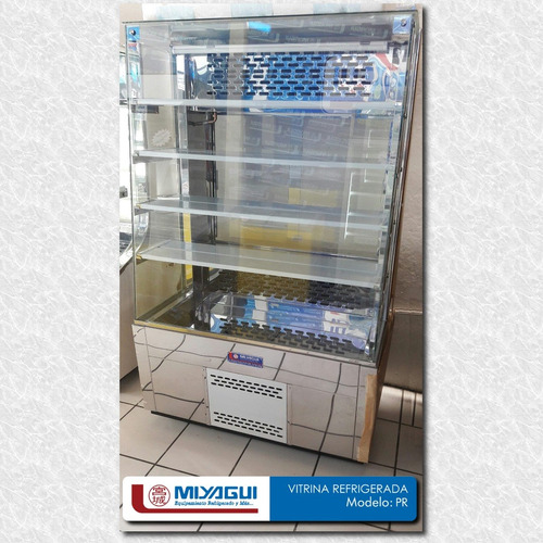 Vitrina Exhibidora Refrigerada Miyagui Pr-100r Nueva